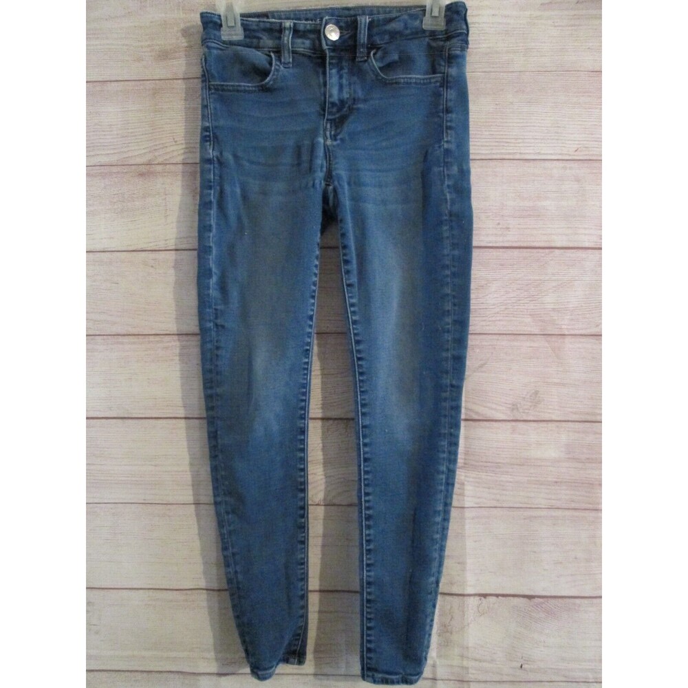 American Eagle Next level Stretch Crop Jean Women's size 2  Jeans Denim Jegging